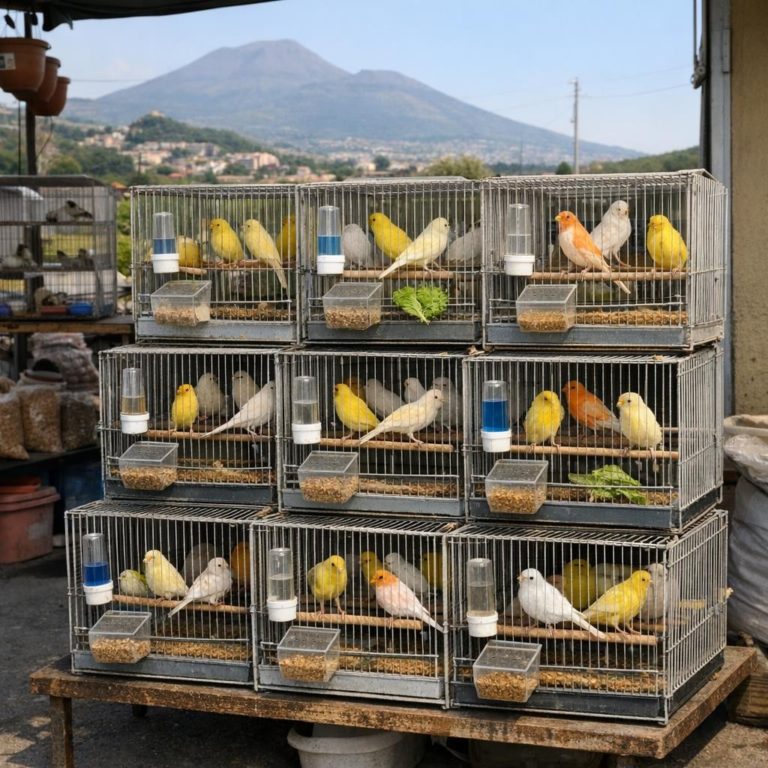 canarini in vendita in campania