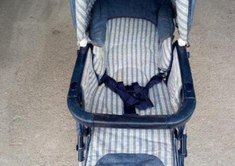 Passeggino PEG PEREGO modello DENIM JEANS completo buono stato - 1/4