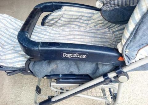 Passeggino PEG PEREGO modello DENIM JEANS completo buono stato - 3/4