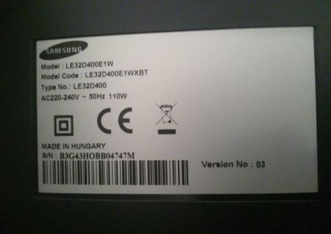 TV samsung 32 pollici full HDMI completo di telecomando - 2/4