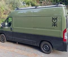 Furgone semi camper con struttura amovibile. - 3
