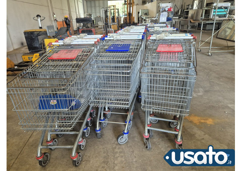 CARRELLI SPESA PER SUPERMERCATO USATI - 1/1